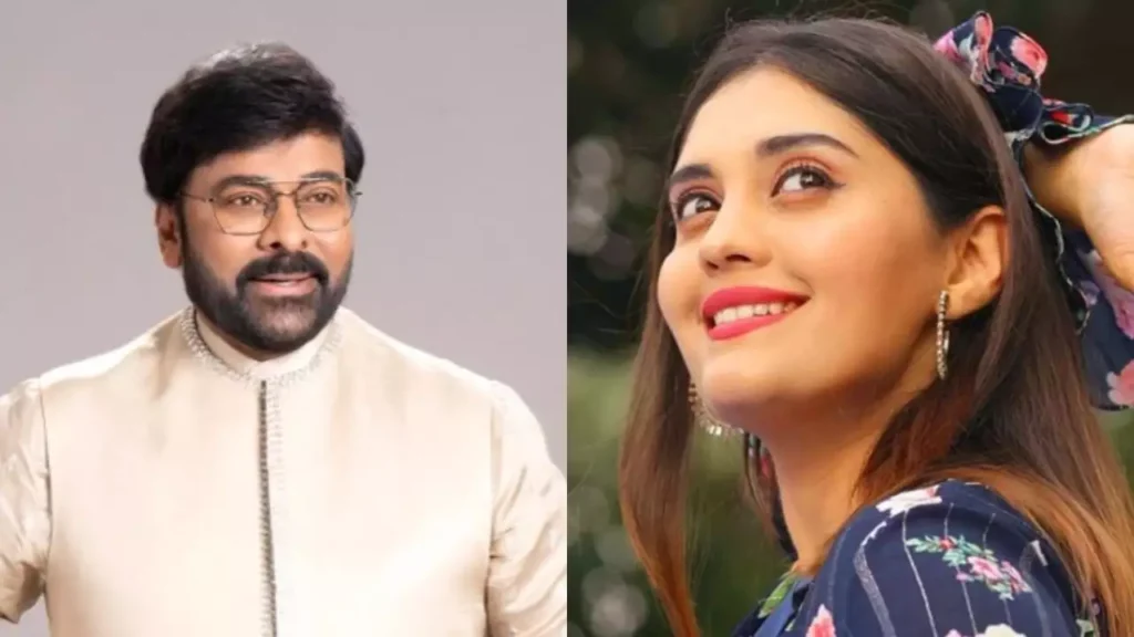 surbhi puranik with chiranjeevi